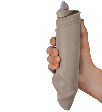 Scrunch Fata - Sílikon - 13 cm - Ljósgrár