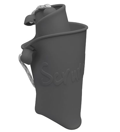 Scrunch Eimer - Silikon - 13 cm - Dunkelgrau