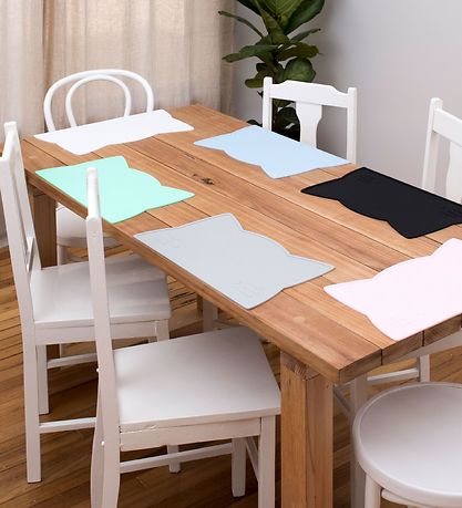 We Might Be Tiny Placemat - Cat - Silicone - Grey