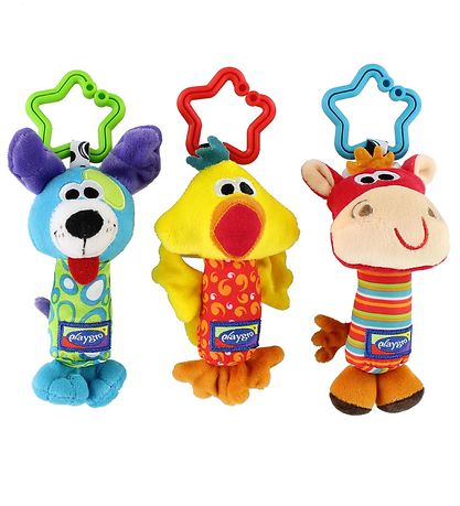 Playgro Barnvagnshänge - 3-pack - Tinkle Trio