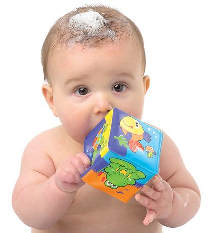 Playgro Baðkubbar - 6 Stk. - Blár