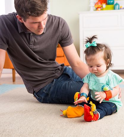 Lamaze Foot & Wrist Rattle Set - Gardenbug