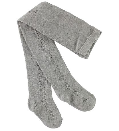 Condor Panty's m. Pointelle - Grijs Gevlekt