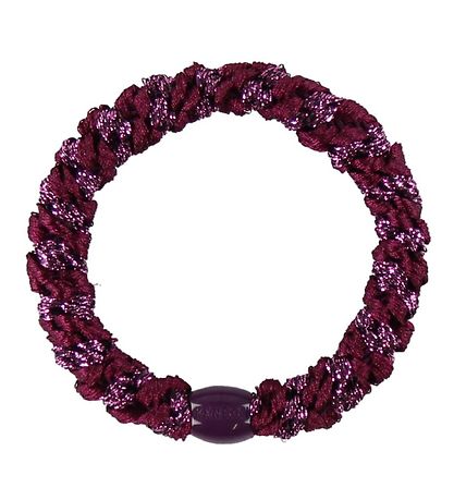 Elastique à Cheveux Kknekki - Bordeaux/Prune Brillant