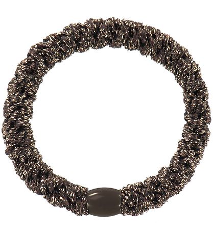 Kknekki Hair Tie - Brown Glitter