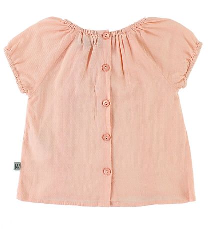 Wheat Stuttermabolur - Becca - Peach Andlitsmynd