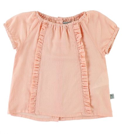 Wheat Stuttermabolur - Becca - Peach Andlitsmynd
