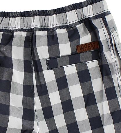 Wheat Shorts - Anders - Navy Check