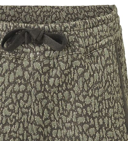Rosemunde Shorts - Olivgrün m. Gold