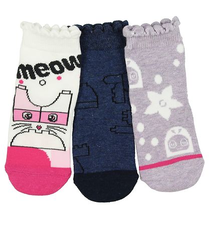 LEGO® Wear Socken - 3er-Pack - Navy/Elfenbein /Lavendel