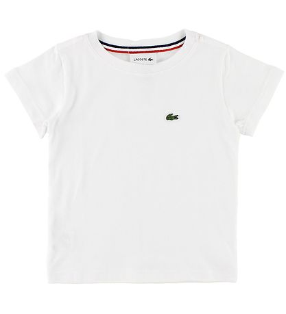 Lacoste T-Shirt - Wit m. Logo