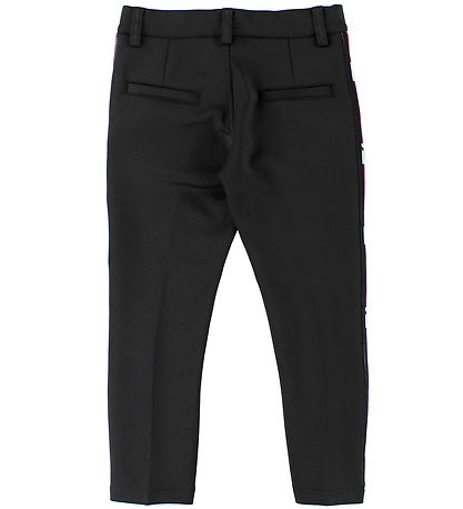 Fendi Kids Trousers - Black w. Side Stripe