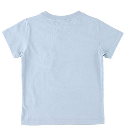 Fendi Kids T-shirt - Light Blue w. Face
