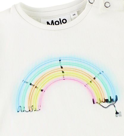 Molo Stuttermabolur - Eddie - Neon Rainbow