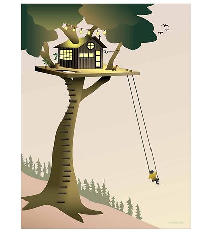 Vissevasse Poster - 30x40 - Tree House