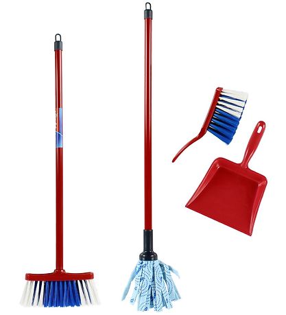 Vileda Junior Cleaning Set - Toy - Red