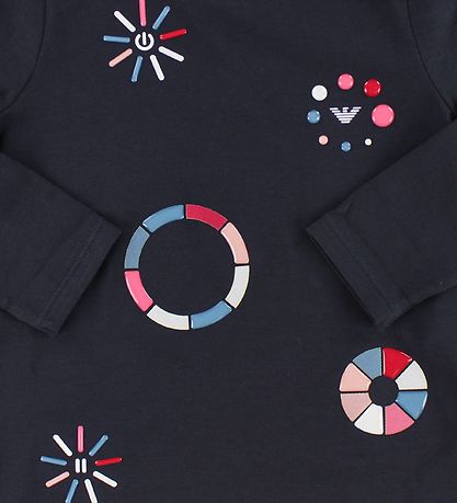 Emporio Armani Blouse - Navy Pattern