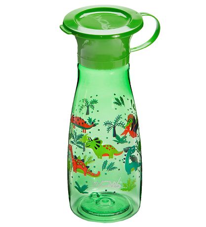 Gourde Wow Cup - Mini - 350 ml - Vert av. Dinosaur