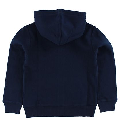 Polo Ralph Lauren Zip Thru Hoodie - Sweat - Navy w. Logo
