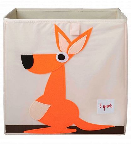 3 Sprouts Aufbewahrungskiste - 33x33x33 - Känguru