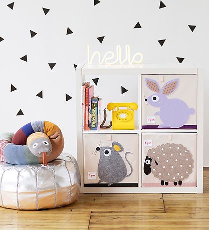 3 Sprouts Storage Box - 33x33x33 - Rabbit