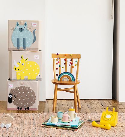 3 Sprouts Storage Box - 33x33x33 - Sheep