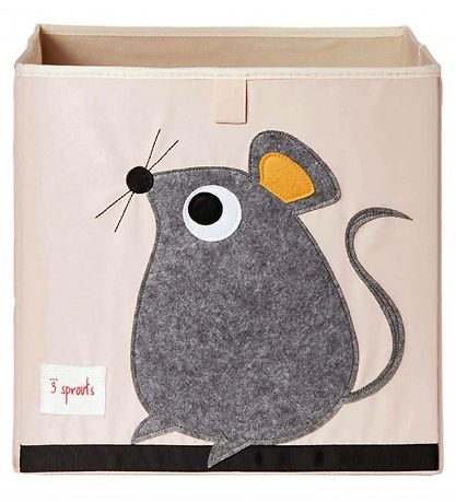 3 Sprouts Storage Box - 33x33x33 - Mouse