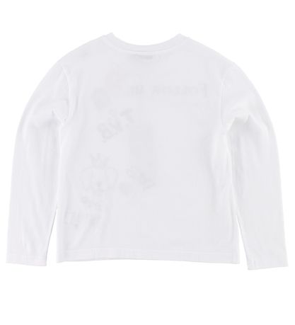 Dolce & Gabbana Blouse - White w. Print/Patches