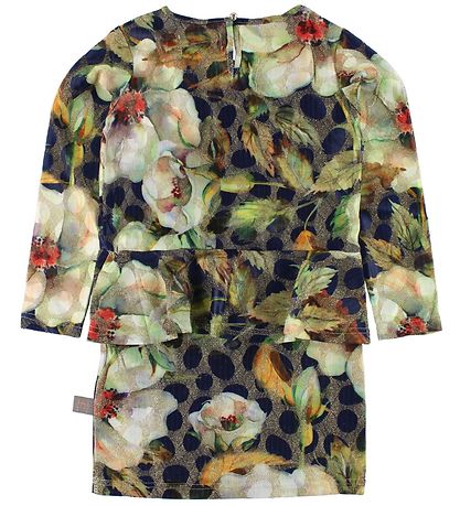 Creamie Kleid - Blumig m. Glitzer