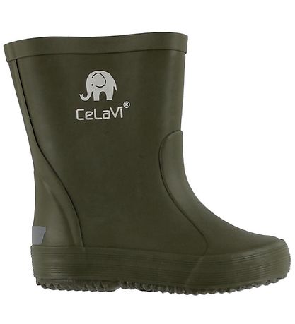 CeLaVi Gúmmístígvél - Basic - Army Grænt