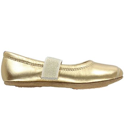 Bisgaard Ballerina Slippers - Gold