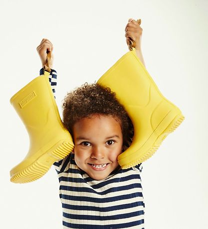 Bottes en Caoutchouc Bisgaard - Jaune
