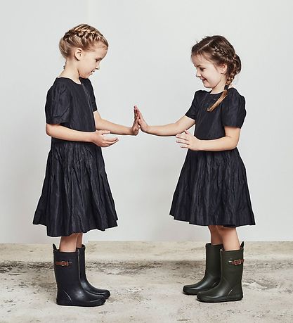 Bottes en Caoutchouc Bisgaard - Slimfit - Noir av. Boucle