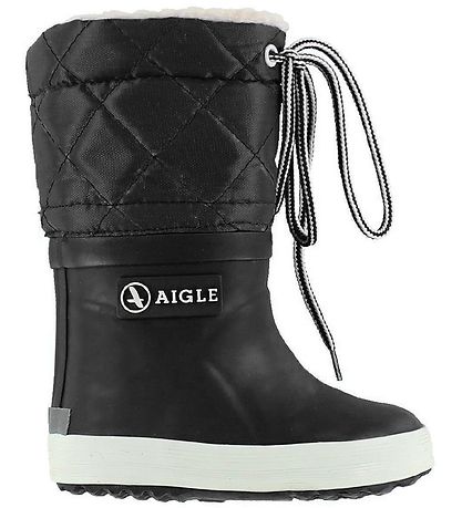 Aigle Thermo stígvél - Giboulee - Svart