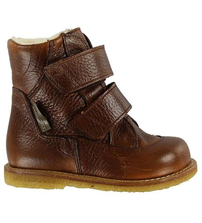 Angulus Winter Boots - Tex - Chestnut w. Lining/Velcro
