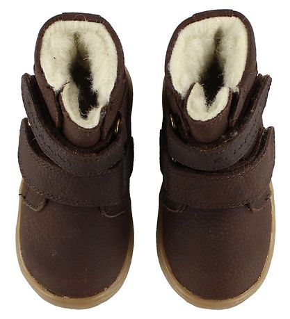 En Fant Winterstiefel - Tex - Braun m. Klettband