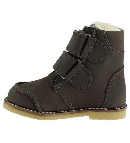 En Fant Vinterkängor - TEX - Grå m. Velcro