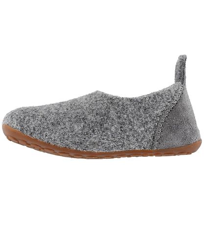 Bisgaard Slippers - Wool - Grey