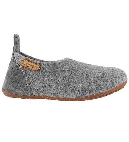 Bisgaard Slippers - Wool - Grey