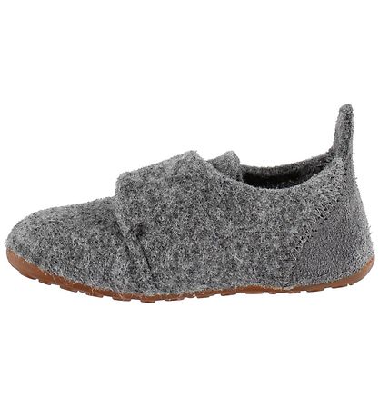 Bisgaard Slippers - Wool - Grey