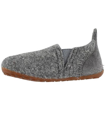 Bisgaard Slippers - Wool - Sailor - Grey