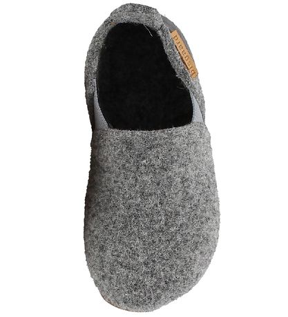 Bisgaard Slippers - Wool - Sailor - Grey