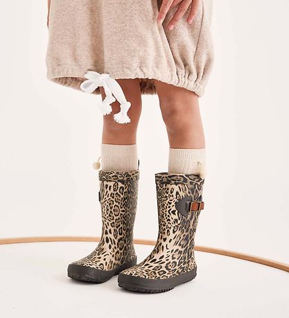 Bottes en Caoutchouc Bisgaard - Leopard