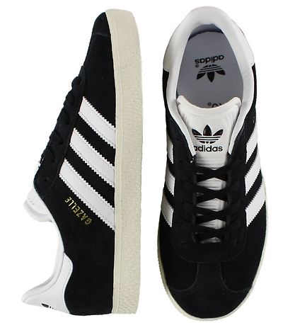 adidas Originals Skór - Gazelle - Svart/Hvítt