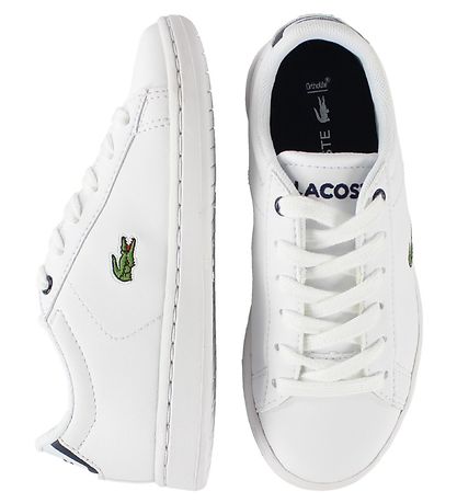 Lacoste Skor - Carnaby - Vit/Marinbl m. Snren