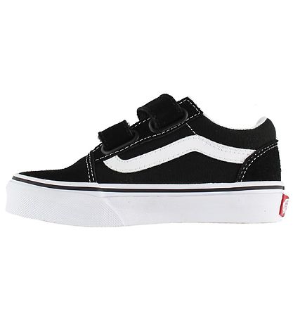 Vans Trainers - Old Skool - Black/White w. Velcro