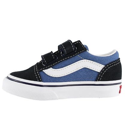 Vans Shoes - Old Skool - Navy w. Velcro
