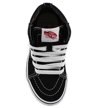 Vans Skór - SK8-HI - Svart M. Hvítt