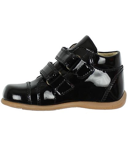 Pom Pom Prewalker - Patent Leather - Black