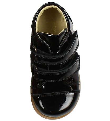 Pom Pom Prewalker - Patent Leather - Black